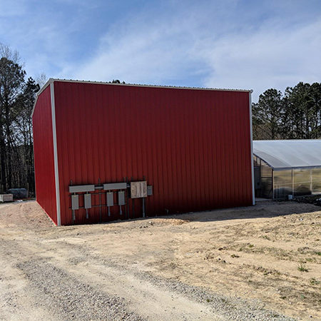 NC steel buildings used for manufacturing facility, Hemp Inc