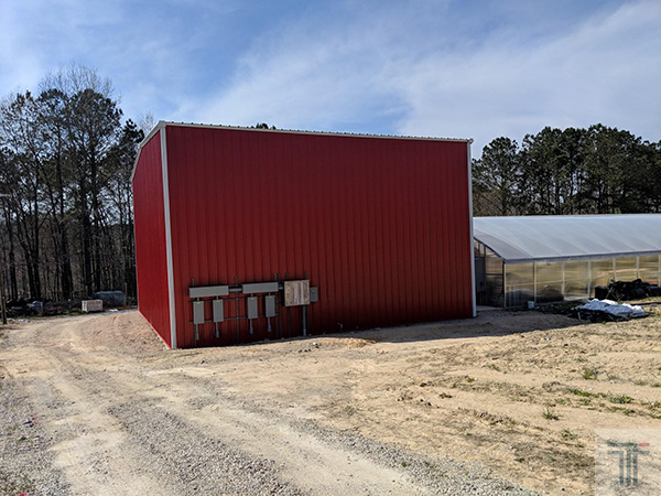 NC steel buildings used for manufacturing facility, Hemp Inc