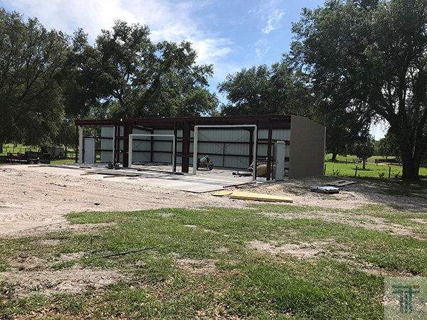 30x50 metal building kits for residential use in Florida