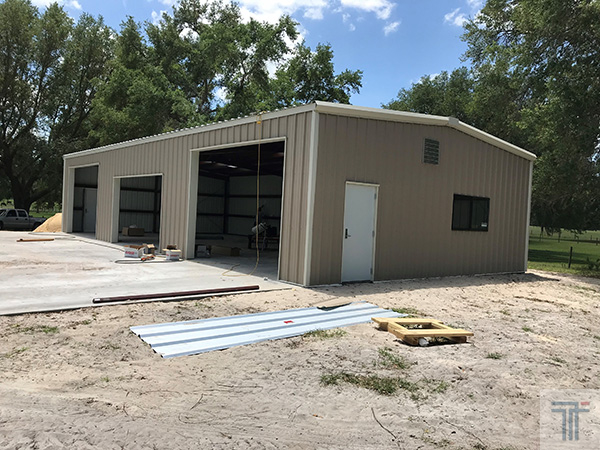 Erection costs for 30x60 steel building in Florida