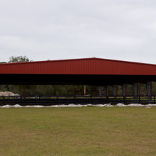 Steel riding arenas for dressage riding in Florida