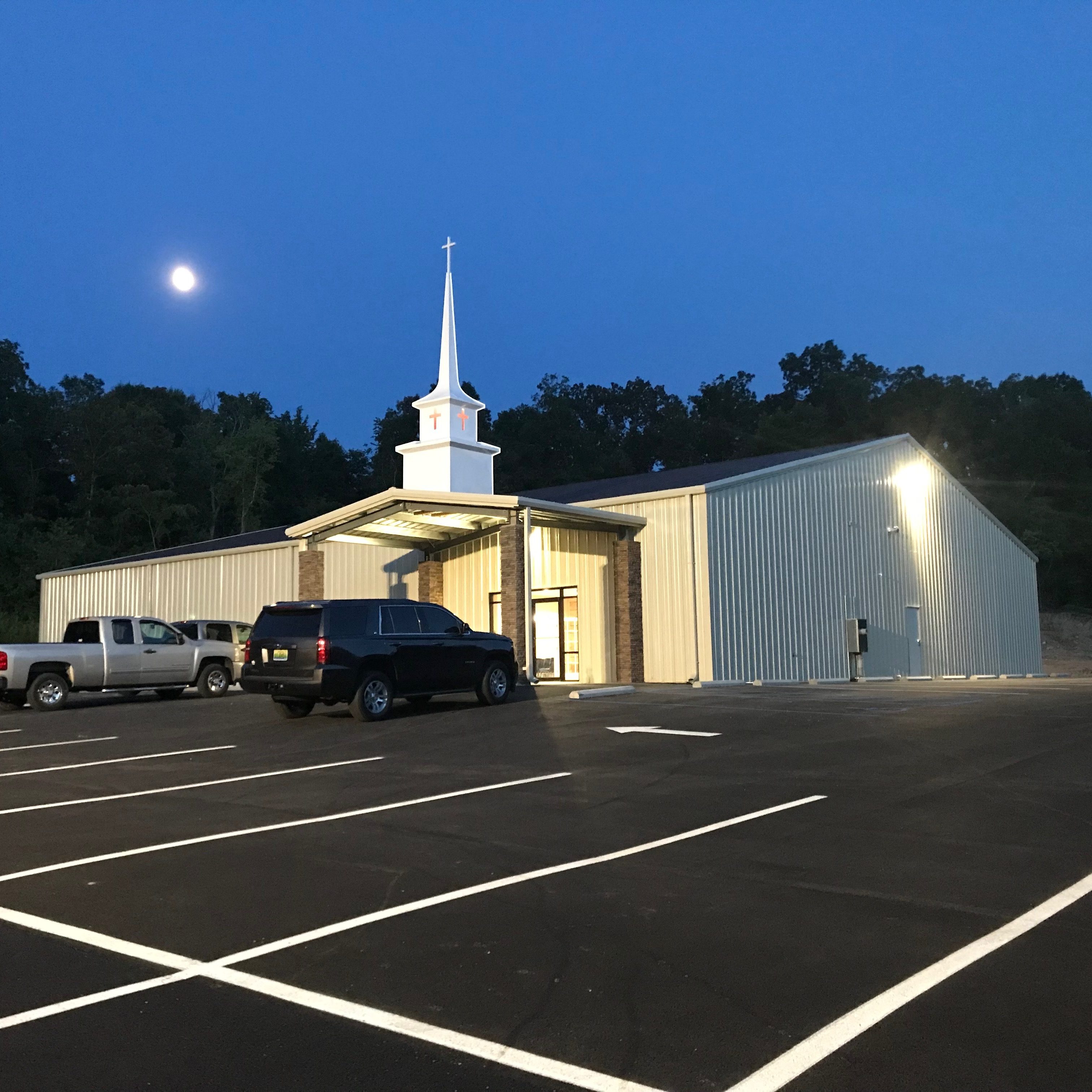 steel church building designs in Alabama