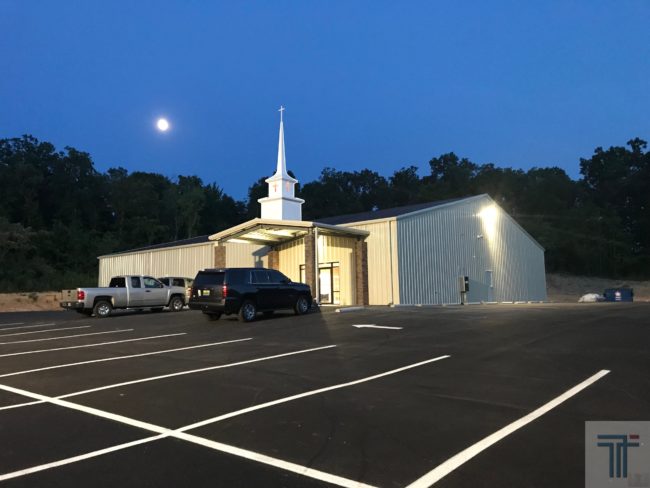 steel church building designs in Alabama
