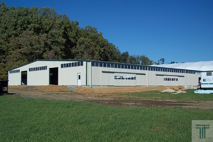 steel riding arenas